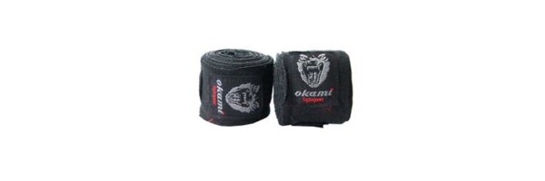 Okami Fightgear Pro Handwrap 460cm Black