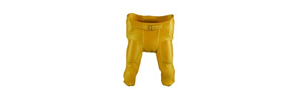 Youth All in One Lycra Pant, Yellow von TeamKing Youth S