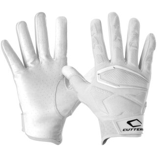 Small-Medium Cutters Rev Pro 2.0 Football Gloves Best Grip Green Adult 1-Pair 