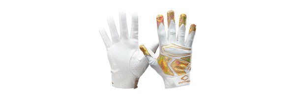 Glove Rev Pro 4.0 von Cutters Wei&szlig;/Gold