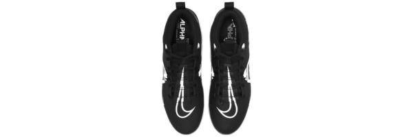 Nike Alpha Menace Varsity 3, Schwarz US 13 - EU 47,5