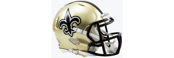 New Orleans Saints Mini Speed Helmet von Riddell