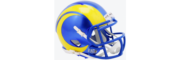 Los Angeles Rams Mini Speed Helmet von Riddell