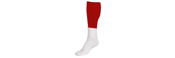 RUSSELL All Sport Socks L Rot/Weiss